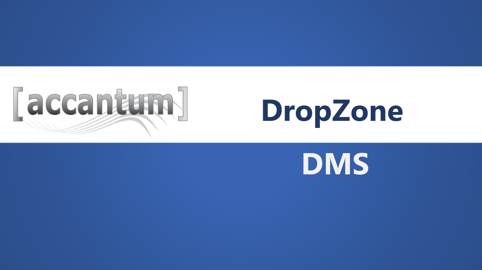 accantum DMS - Dropzone