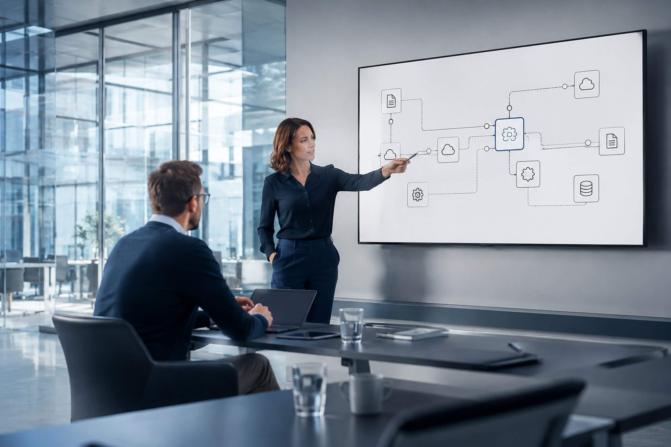Integration von ERP und Fachsystemen mit [accantum] DMS und [accantum] WMS